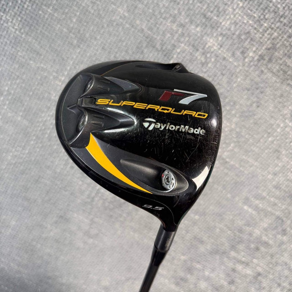 TaylorMade r7 SuperQuad Driver 9.5 Black Fujikura RE-AX TP 80 Extra Stiff Flex X